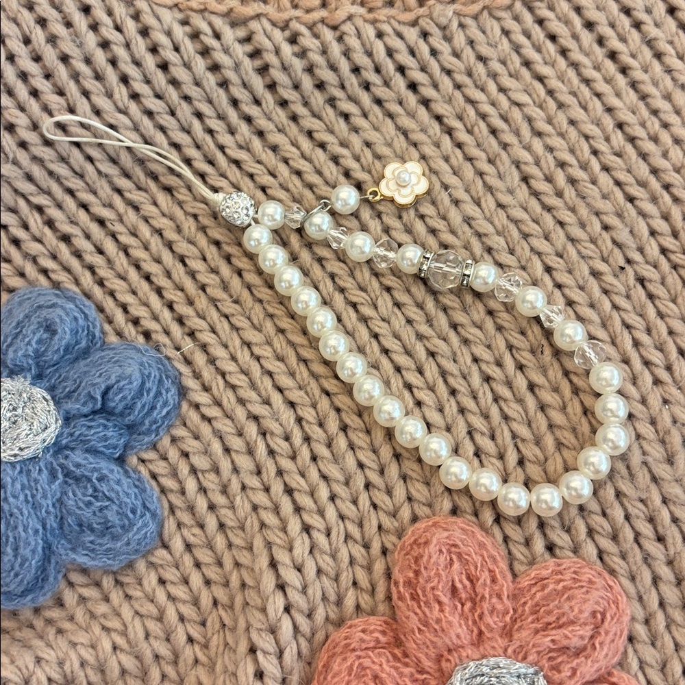 Pearl Phone Case Charm